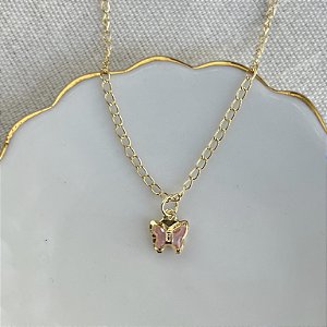 Choker Infantil Borboleta - Kunzita