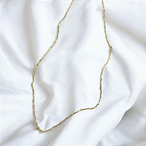 Corrente Aço Inox Cartier - Elo 2x4mm