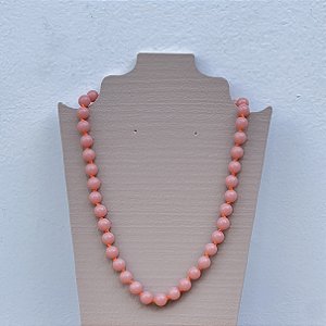 Colar Murano Pedra Ibiza - G - Salmão