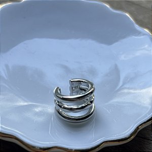 Piercing Triplo - Ródio