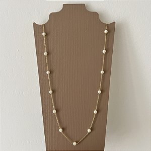 Colar Pérola Shell - Inteiro ou Gravata