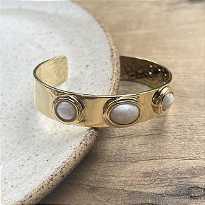 Bracelete Aurora - G -  Madrepérola