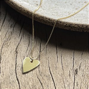 Choker Amore Pingente - Dourado