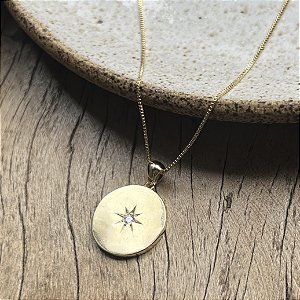 Corrente Veneziana Medalha de Oito Pontas