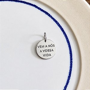 Medalha Vem a Nós - P - Ródio