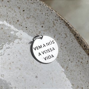 Medalha Vem a Nós - P - Ródio