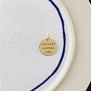 Medalha Vem a Nós - P - Dourado