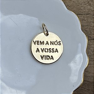 Medalha Vem a Nós - P - Dourado