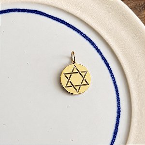 Medalha Estrela de David - M