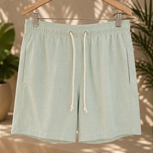 Short Lecce - Linho Menta
