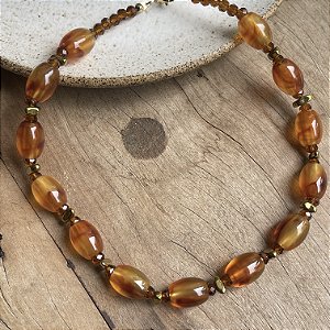 Colar Verano Fantasy - Ambar