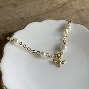 Pulseira Pérolas Infantil Espírito Santo