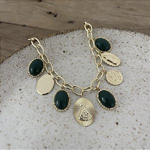 Pulseira Santos Aurora - Verde