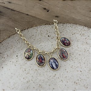 Pulseira Elos Portugueses - Cinco Santos