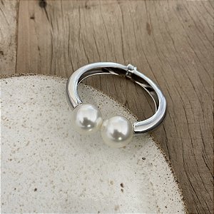 Bracelete Pérola Max - Ródio