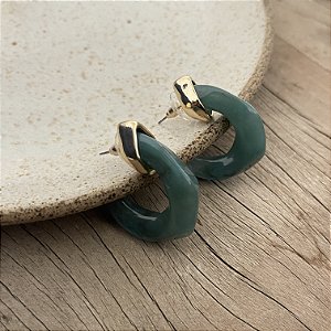 Argola Petra - Verde