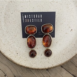 Brinco Boho Aura - Âmbar
