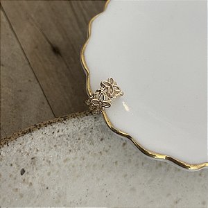 Piercing Flor - Dourado