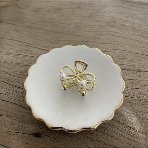 Presilha Laço com Pérola