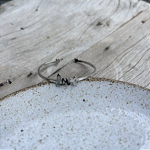 Braclete Love - G - Ródio