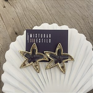 Brinco Estrela Do Mar - Cristal