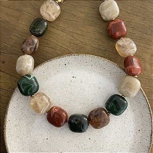 Colar Petra Colors