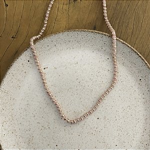 Colar Murano - P - Rosa Bebe Degrade