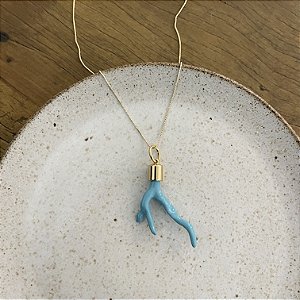 Colar Coral - Turquesa