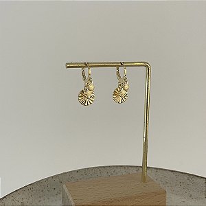 Argola Betina Trio Canelado