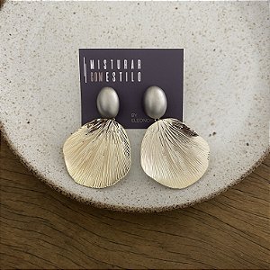 Brinco Concha Max - Bicolor