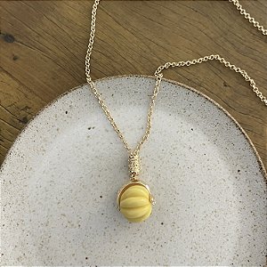 Colar Pitanga - Amarelo