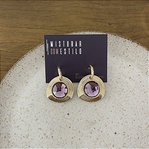 Brinco Petra Redondo - Lavanda
