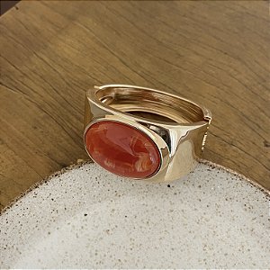 Bracelete Petra Pedra - Terracota