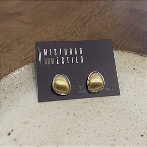 Brinco Lumière Delicado - Dourado e Ródio