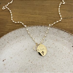 Colar Pérola - Pai Nosso