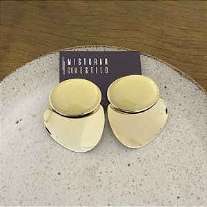 Brinco Orla Pedra - Manteiga