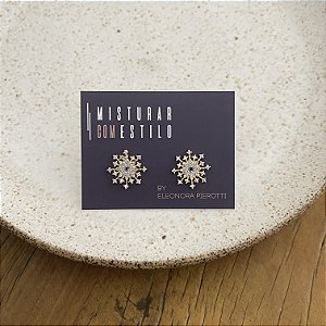 Brinco Sol de Zircônia