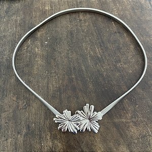 Cinto Mola - Flor - Ródio