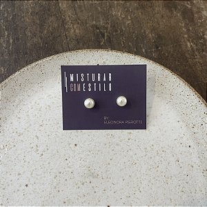 Solitário Pérola - PP