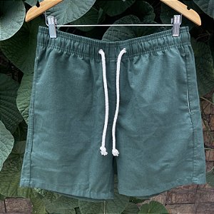 Short - Linho Verde Bandeira