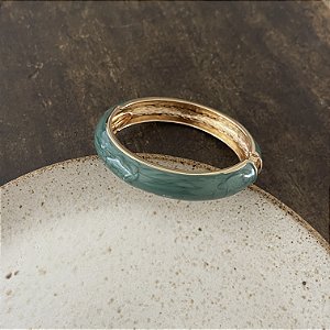 Bracelete Orla Esmaltado - Verde