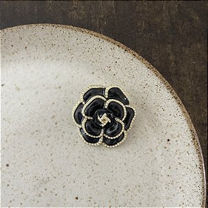 Broche Flor Camélia
