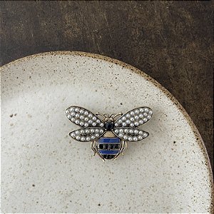 Broche Libélula - Safira