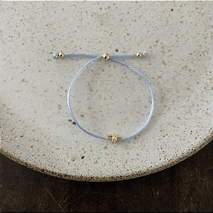 Pulseira de Seda Espírito Santo - Azul