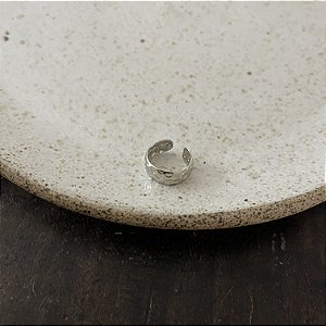 Piercing Lumière Martelado - Ródio