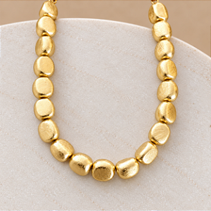 Colar Orla Pedrita - M - Dourado