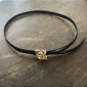 Cinto Flor - Preto