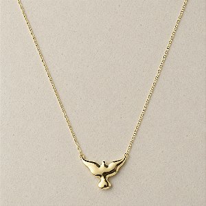 Colar Espírito Santo Orgânico - Dourado