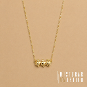 Colar Três Sagrados - Dourado