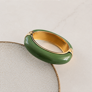 Bracelete Orla Resina - Verde